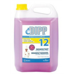 DIPP 12 Désinfectant toutes surfaces 5Lt
